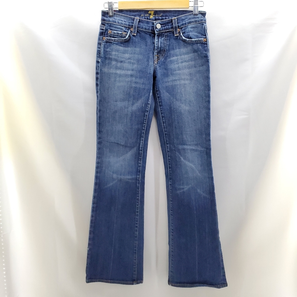 7 For All Man Kind Boot Cut Jeans Size 26